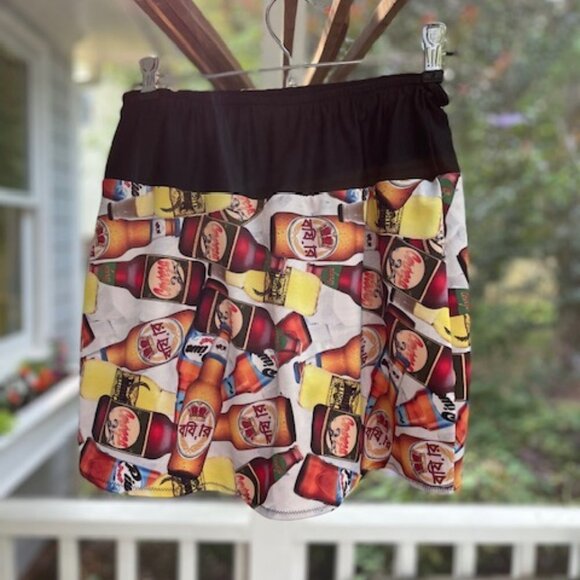 Sparkle Skirts Women’s Size Small BEER bottle theme Skirt/Skort athleticwear - Picture 3 of 7
